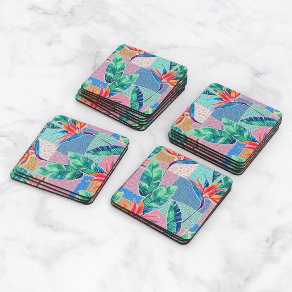 TAYRONA STORE - Portavasos Tayrona Store Set x 6 Flores 285