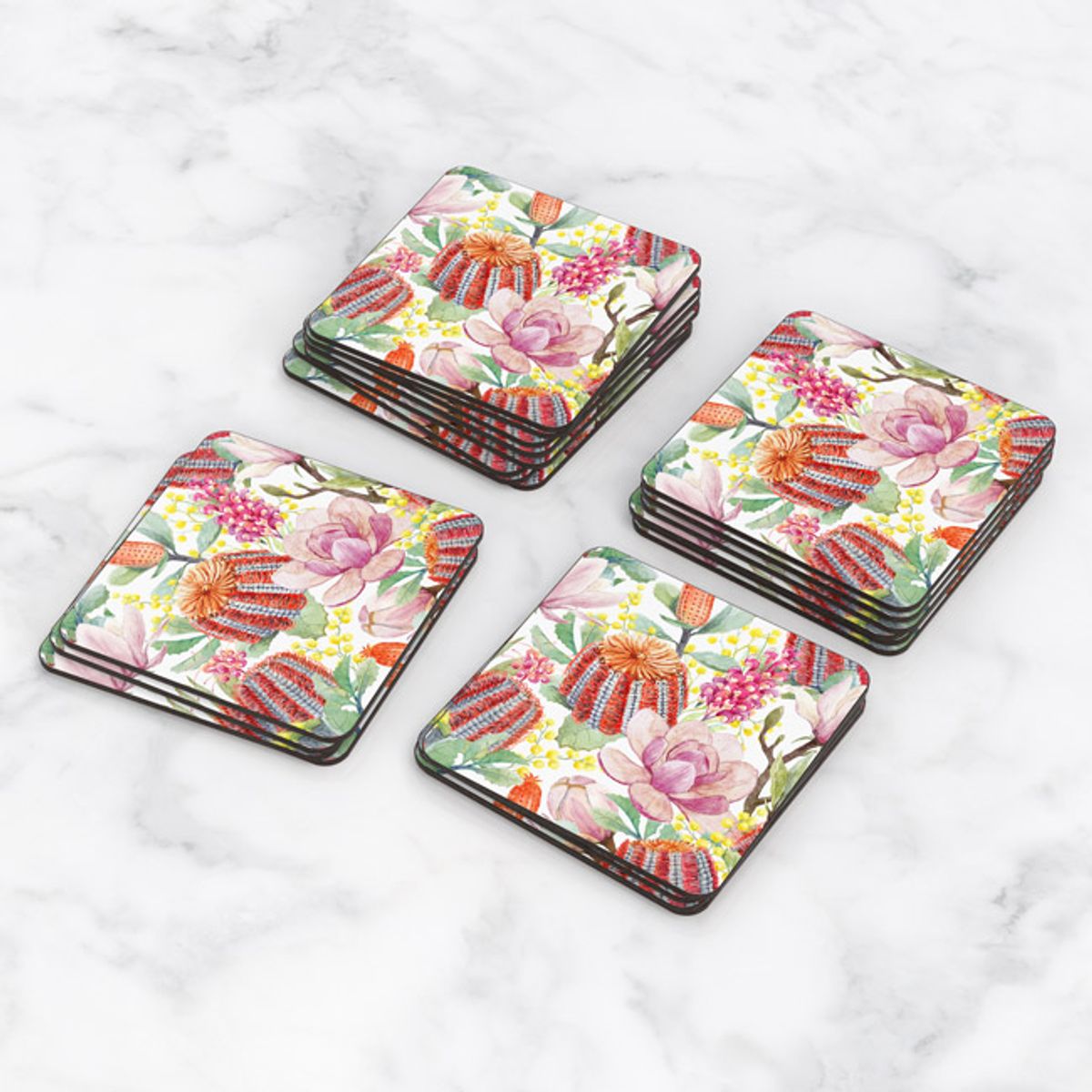 TAYRONA STORE - Portavasos Tayrona Store Set x 6 Flores 294