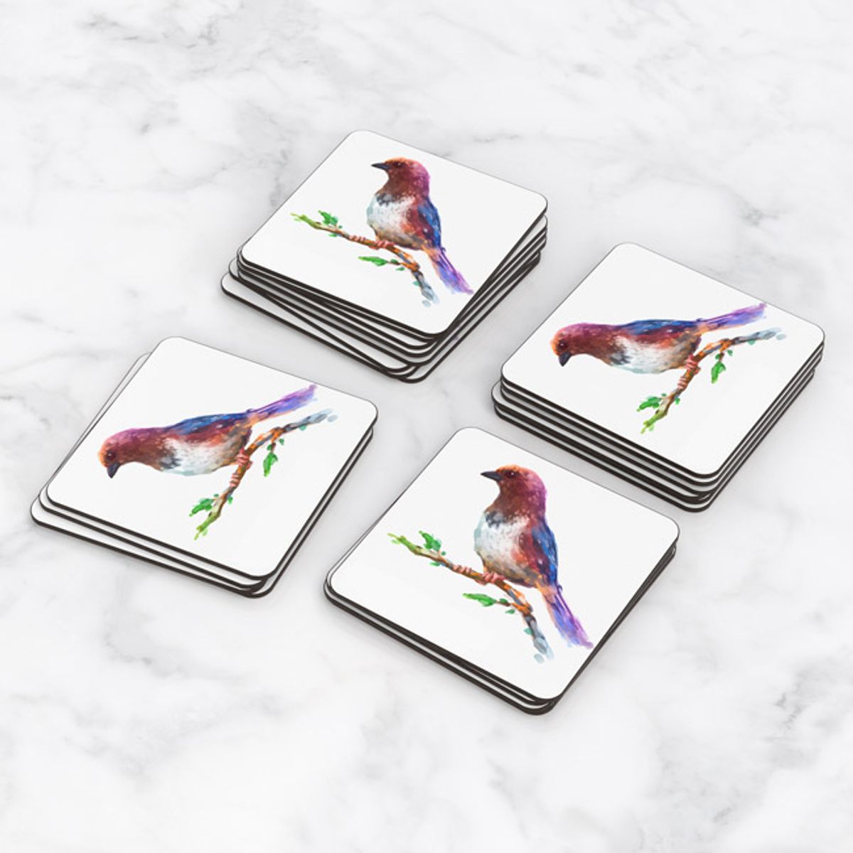 TAYRONA STORE - Portavasos Tayrona Store Set x 6 Pájaro 40