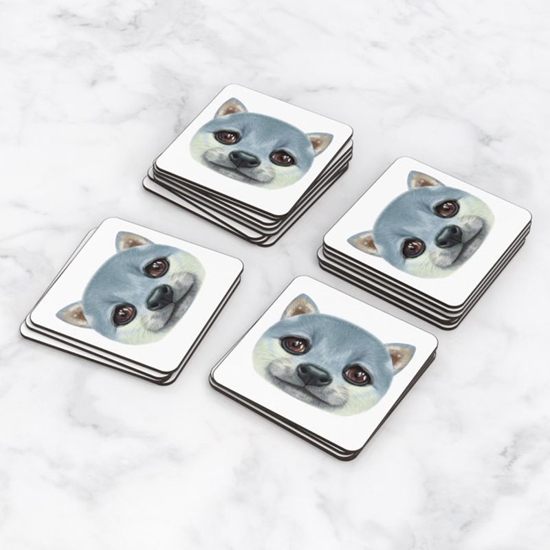TAYRONA STORE - Portavasos Tayrona Store Set x 6 Perro 79