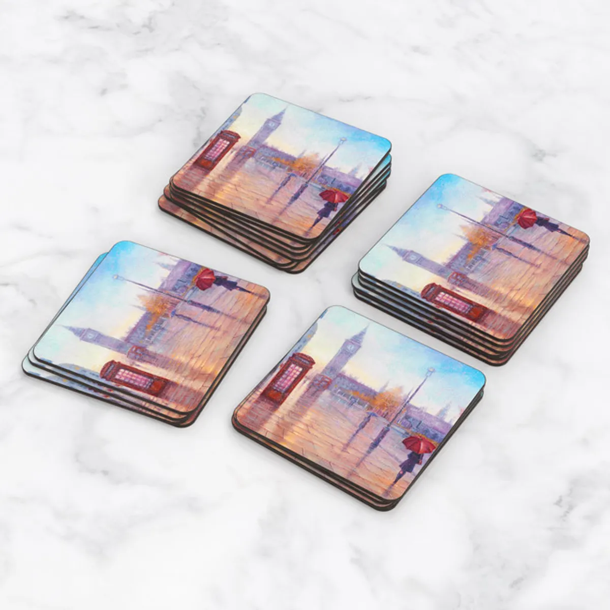 TAYRONA STORE - Portavasos Tayrona Store Set x 6 Pintura London 10