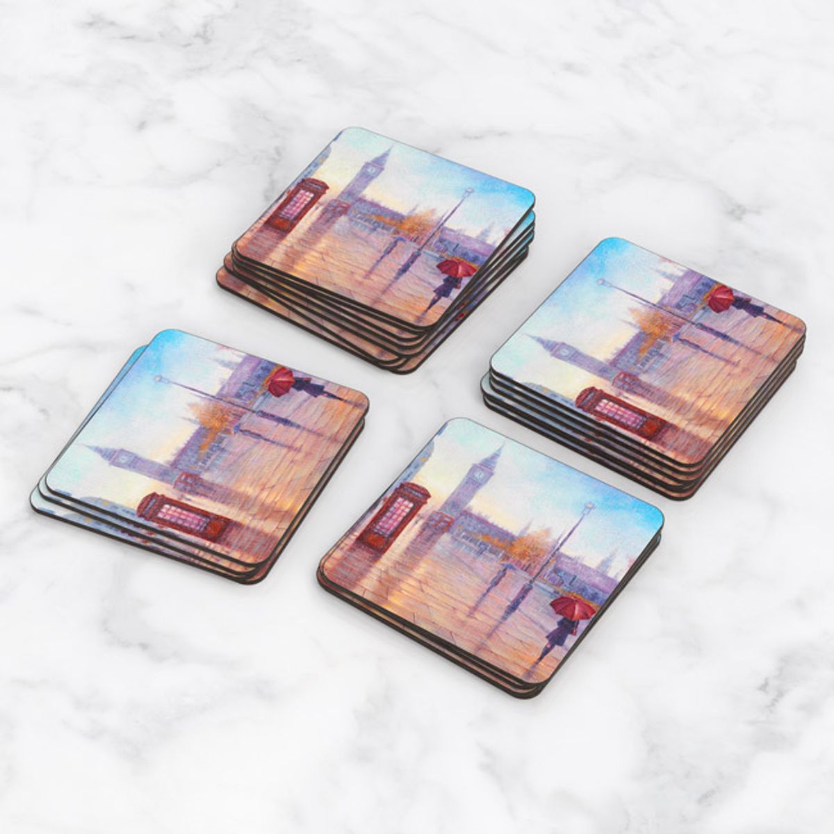 TAYRONA STORE - Portavasos Tayrona Store Set x 6 Pintura London 10