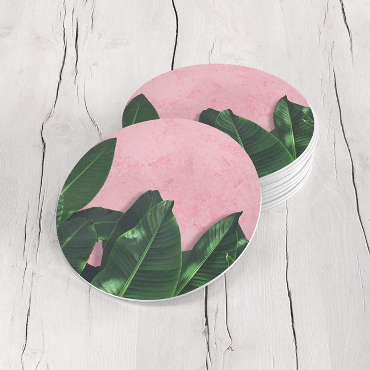 TAYRONA STORE - Portavasos Tayrona Store Set x 6 Hoja Tropical 11