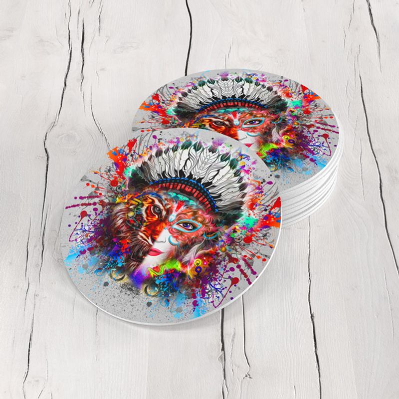 TAYRONA STORE - Portavasos Tayrona Store Set x 6 Ojos Colores 06