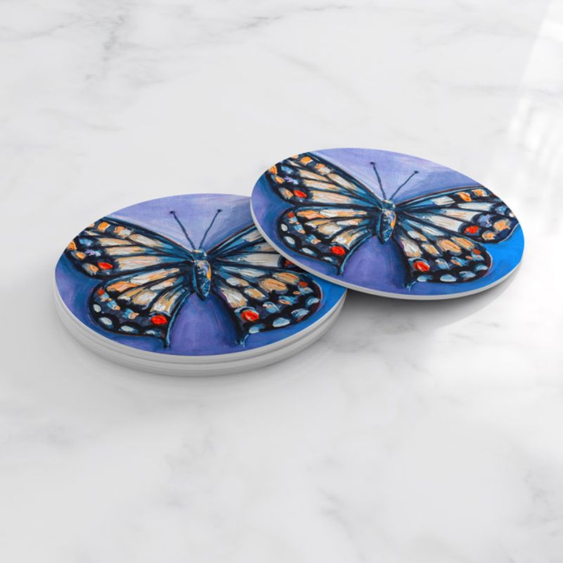 TAYRONA STORE - Portavasos Tayrona Store Set x 6 Mariposa 65