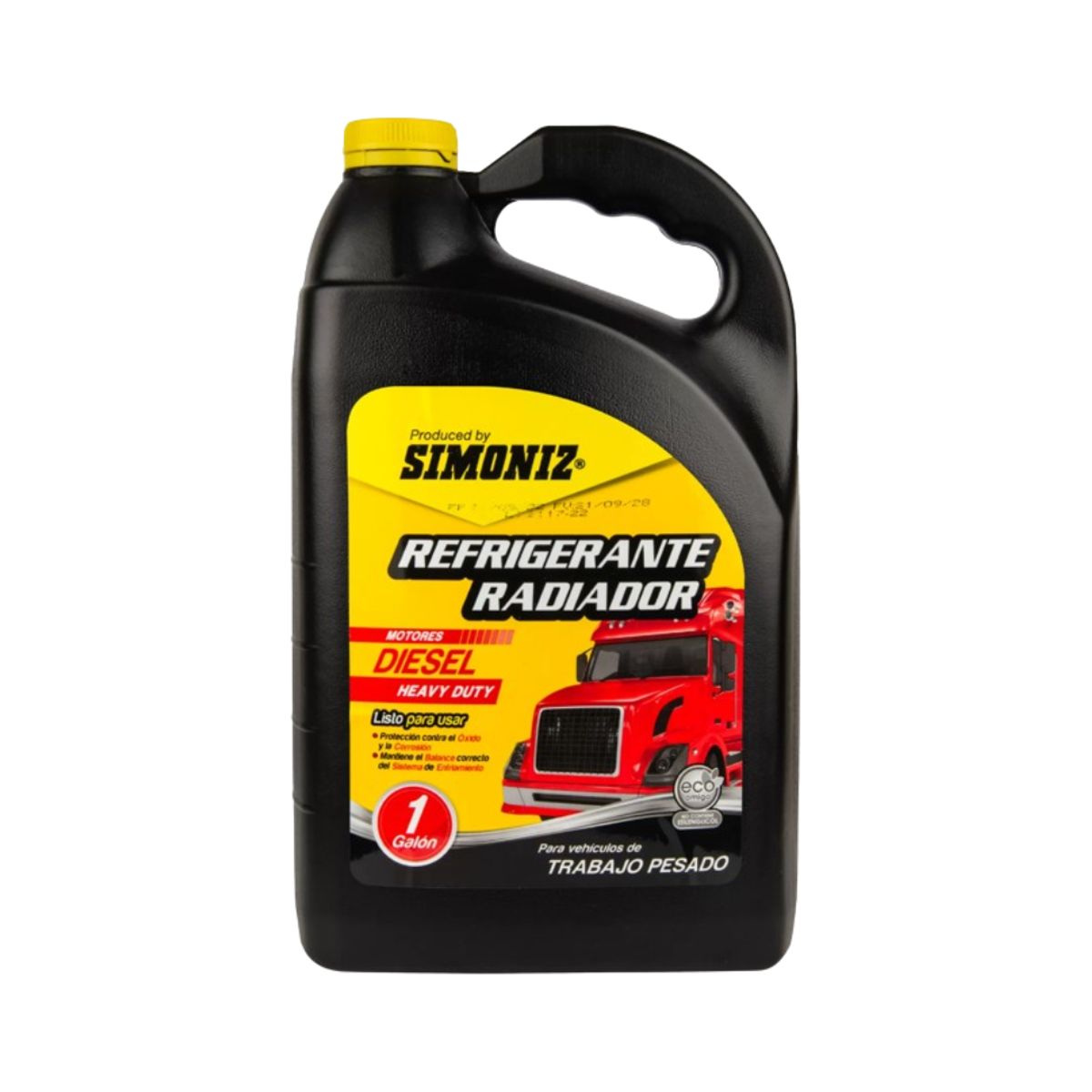 SIMONIZ - Refrigerante Radiador Rojo Motores Diesel Simoniz - Galón