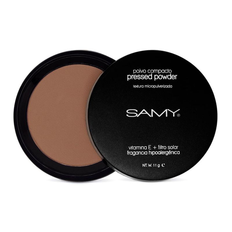 SAMY - Polvo Compacto Samy Sin Espejo Tostado 7 X 11g
