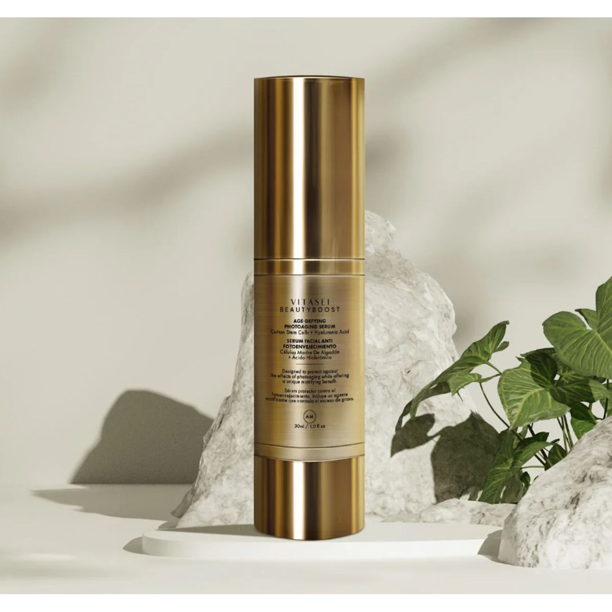 VITASEI - SERUM FACIAL DÍA CON CÉLULAS MADRE DE ALGODÓN + ÁCIDO HIALURÓNICO