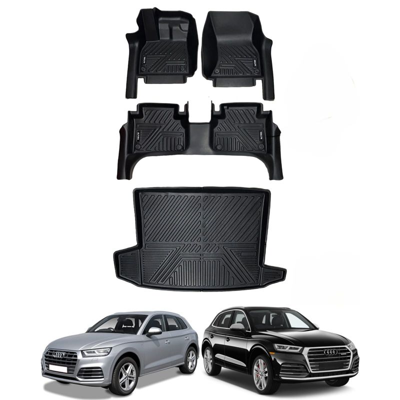 GENERICO - Tapetes Termoformados 5d Para Audi Q5 TFSI 2018-2024