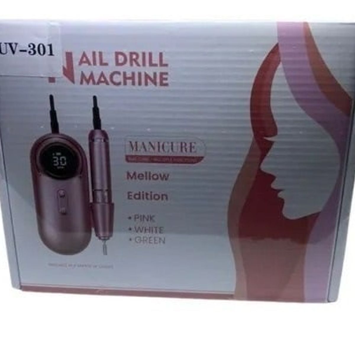 GENERICO - Kit Manicure Pedicure Taladro Pulidor Profesional