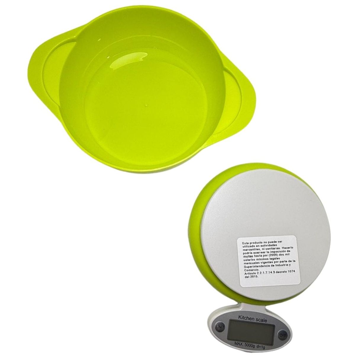 MAZUGI - Pesa Digital Cocina 5kg Bascula Gramera Utensilios De Cocina