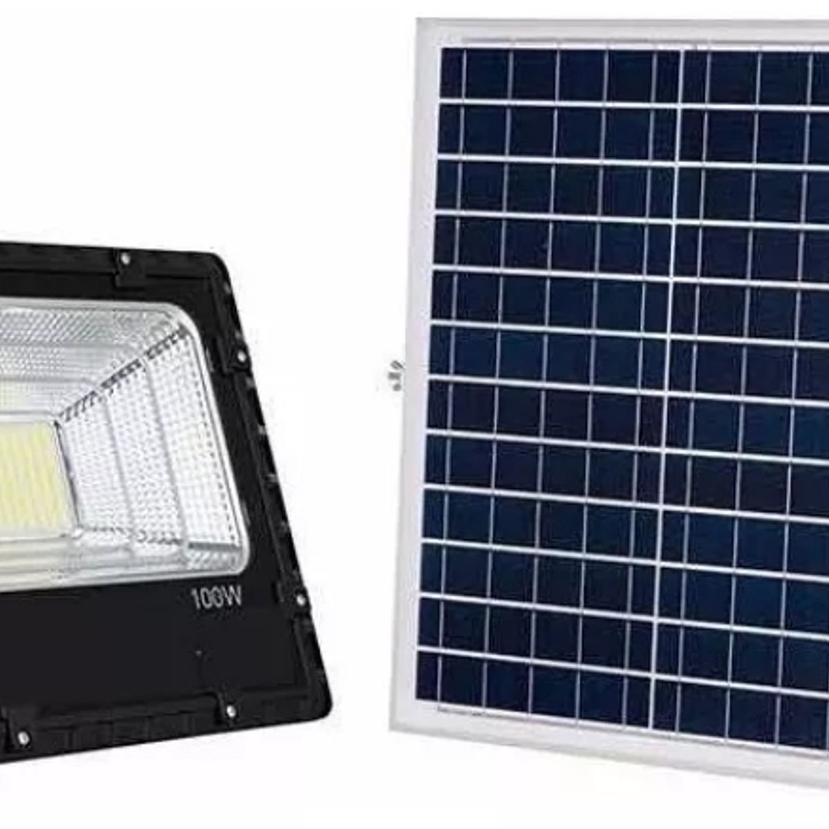 GENERICO - Reflector Solar 100w Panel Solar Luz Blanca Exteriores