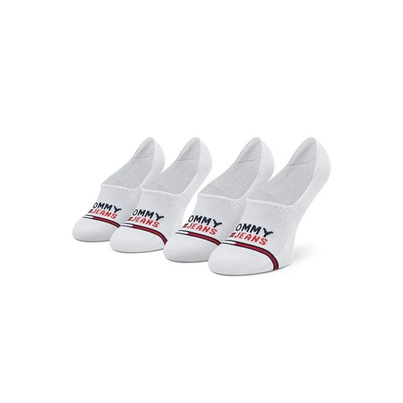 TOMMY HILFIGER - Paquete De 2 Calcetines Invisibles Con Logo Bordado Tommy Hilfiger