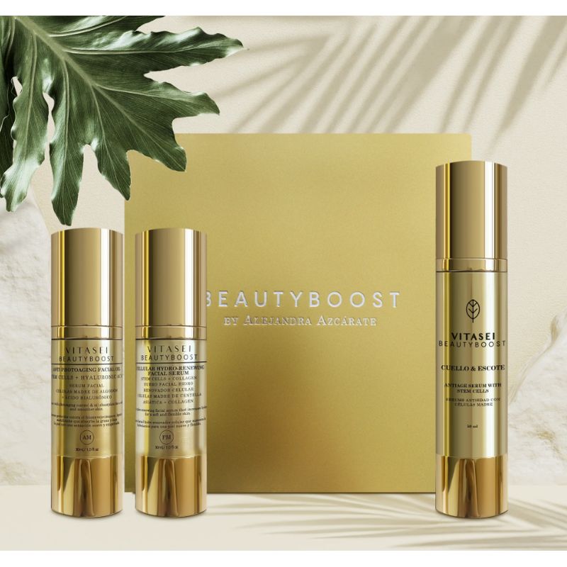 VITASEI - BEAUTY BOX SERUMS FACIALES DÍA + NOCHE + CUELLO Y ESCOTE