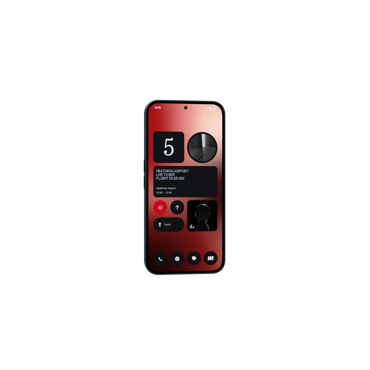 GENERICO - Nothing Phone 2a Negro 128GB 8GB 5G