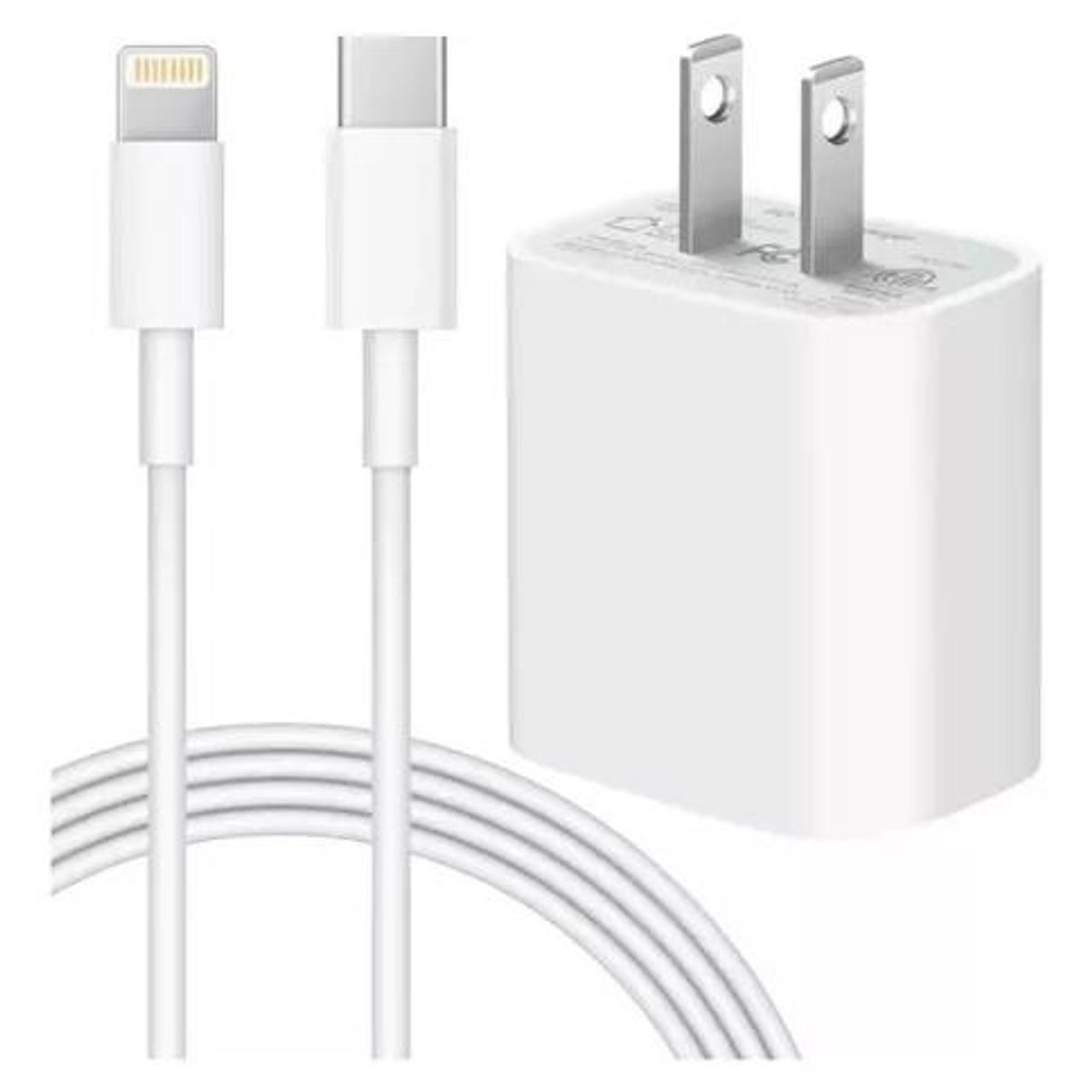 GENERICO - Cargador Completo 20W para iPhone 8 X 11 12 13 14