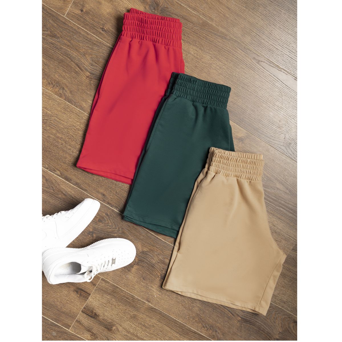 ATYPICAL - Bermuda Short Mujer Rojo Atypical 6667