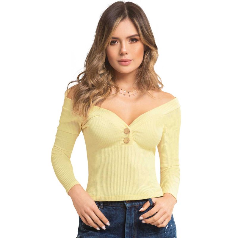ATYPICAL - Blusa Mujer Amarillo Atypical 79000