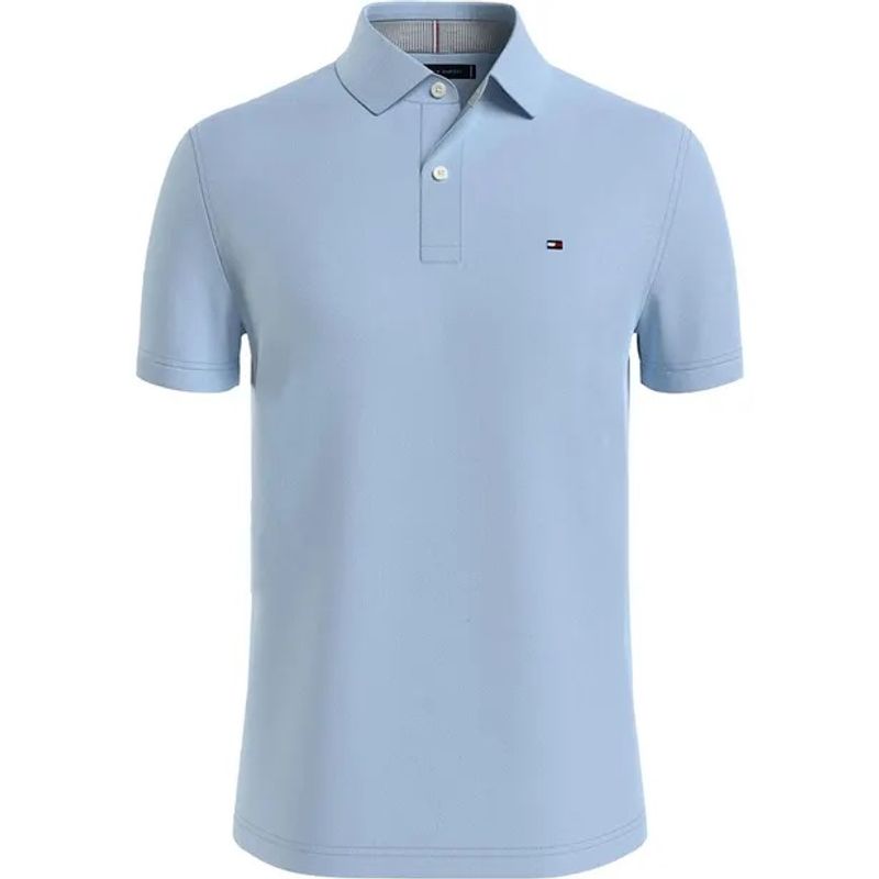 TOMMY HILFIGER - Polo azul 1985 de corte regular Para Hombre Tommy Hilfiger