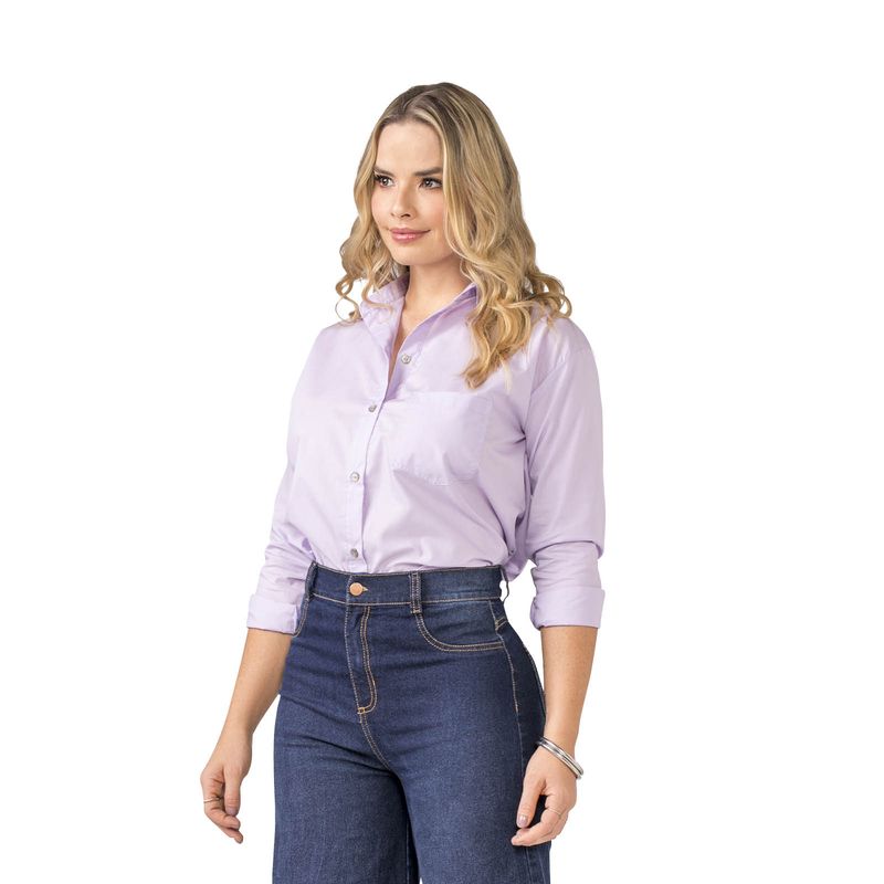 MARKETING PERSONAL - Camisa Exterior Lila Mp 88879