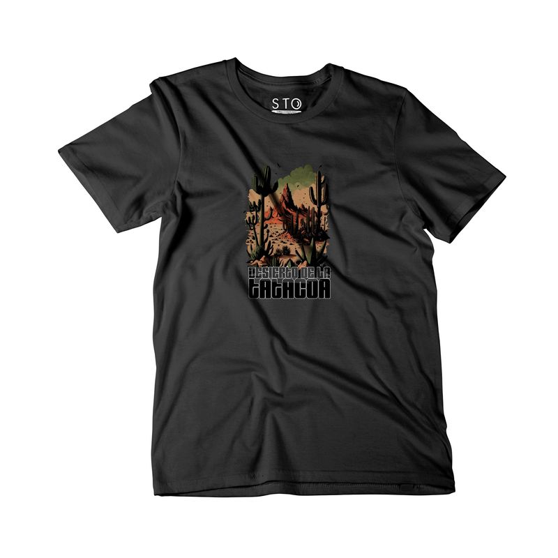 SIABATTO - Camiseta Estampada Hombre - Desierto De La Tatacoa