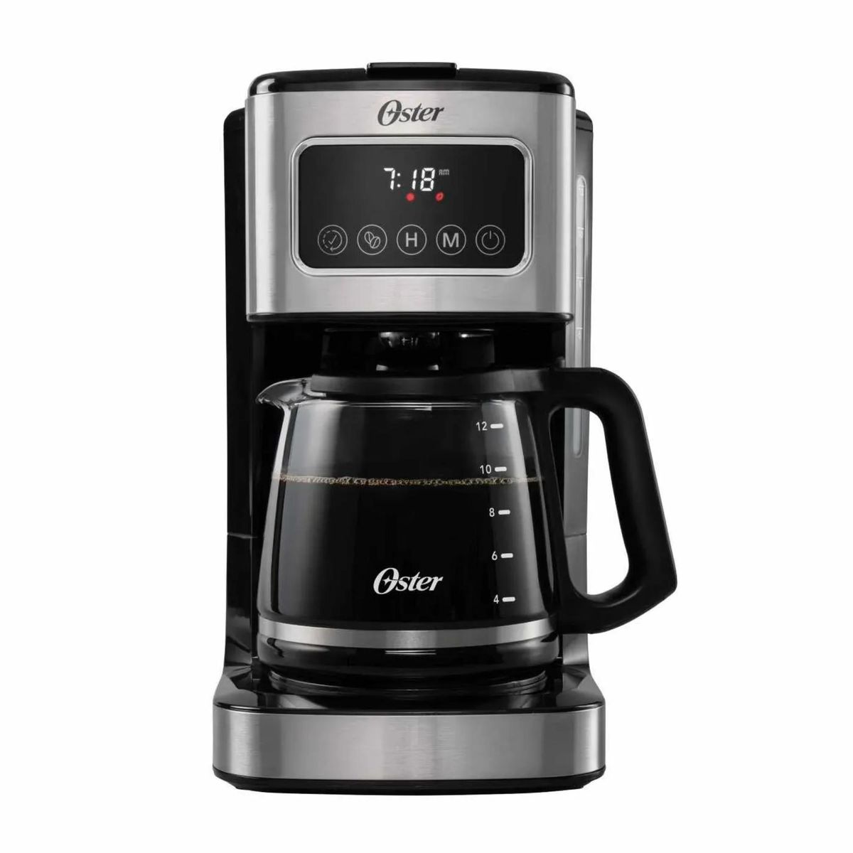 OSTER - Cafetera OSTER BVSTDC4403 12 tazas Negra