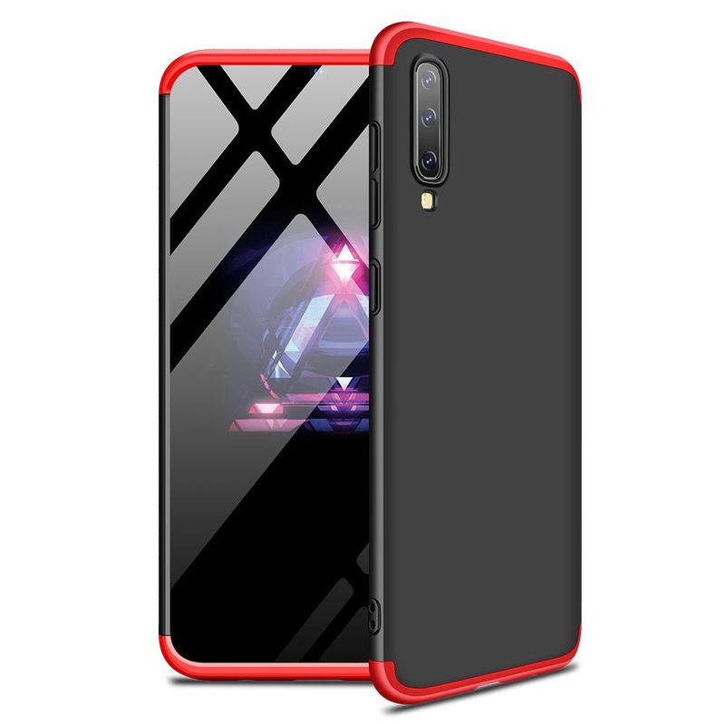 GENERICO - Funda Carcasa Estuche Protector Para Samsung A50 A50S A30S Negro Rojo