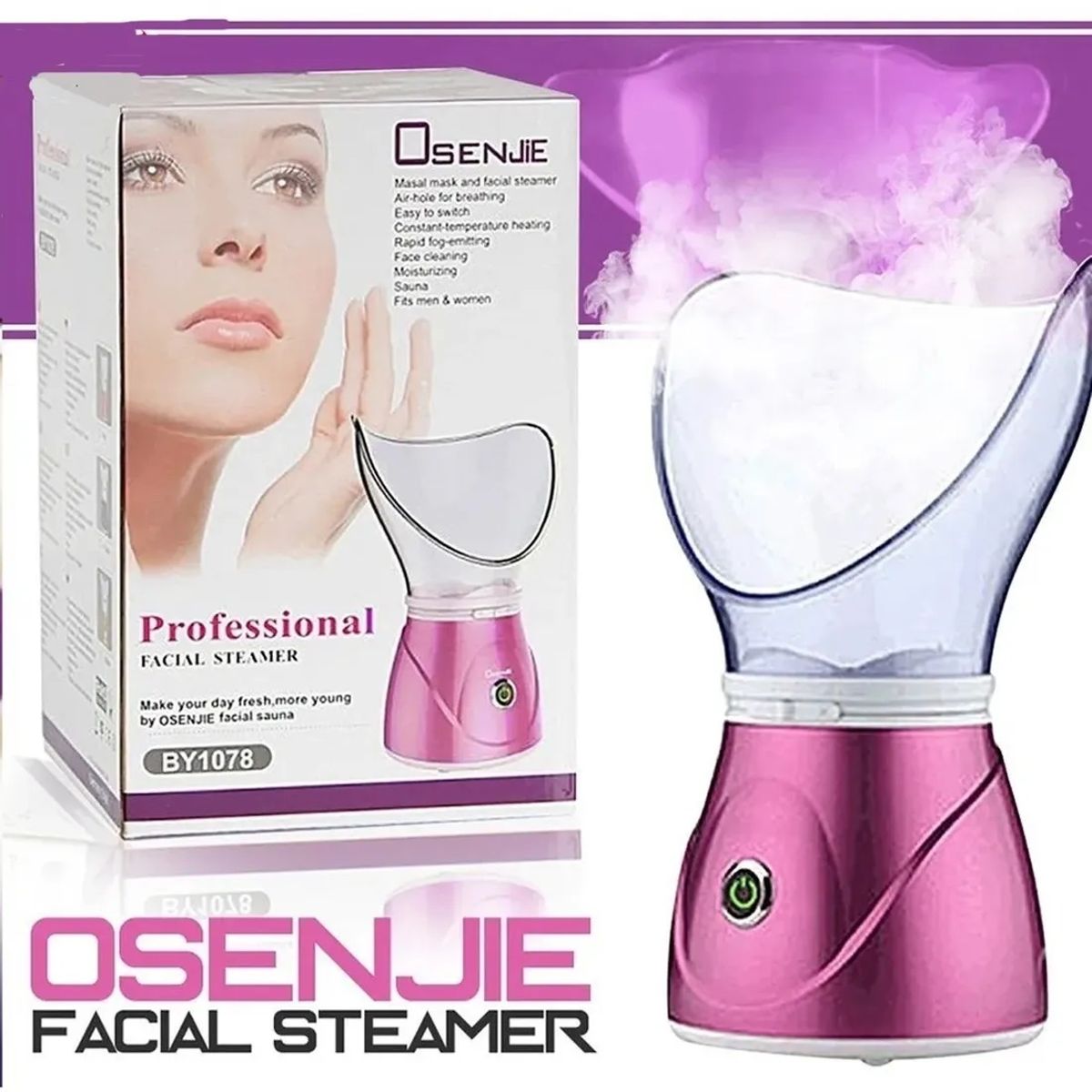 HOME - Sauna facial Vaporizador Limpieza