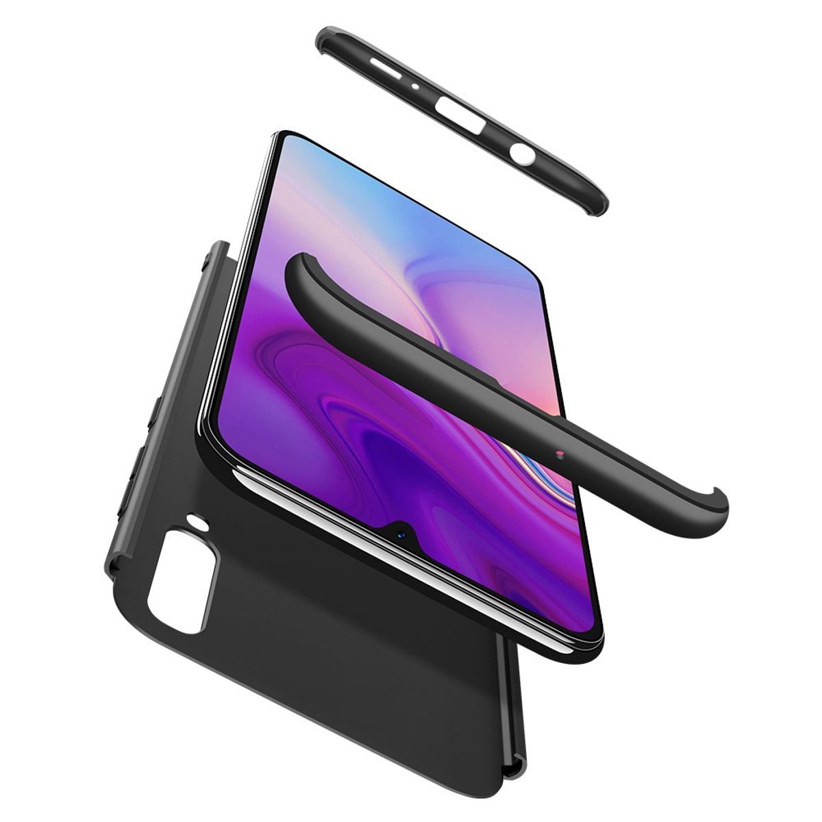 GENERICO - Funda Carcasa Estuche Protector Para Samsung A50 A50S A30S Negro