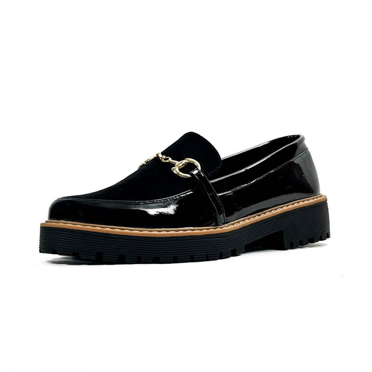 BALLERINA - Mocasines Negro Ballerinas Mary