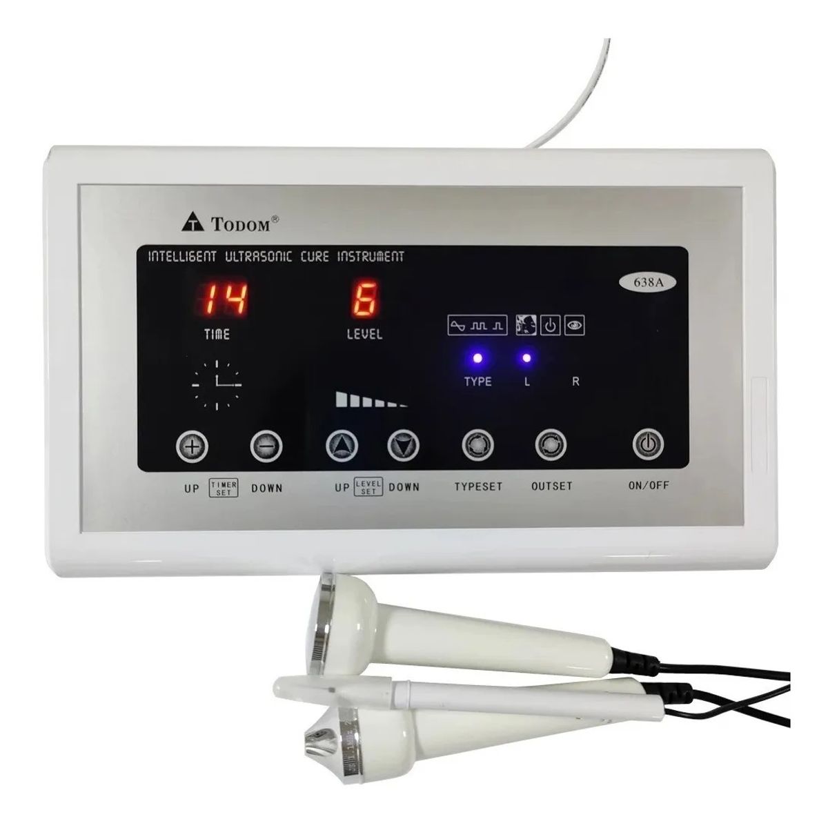 HOME - Maquina Ultrasonido + Cauterizador Corporal Facial Anti Edad