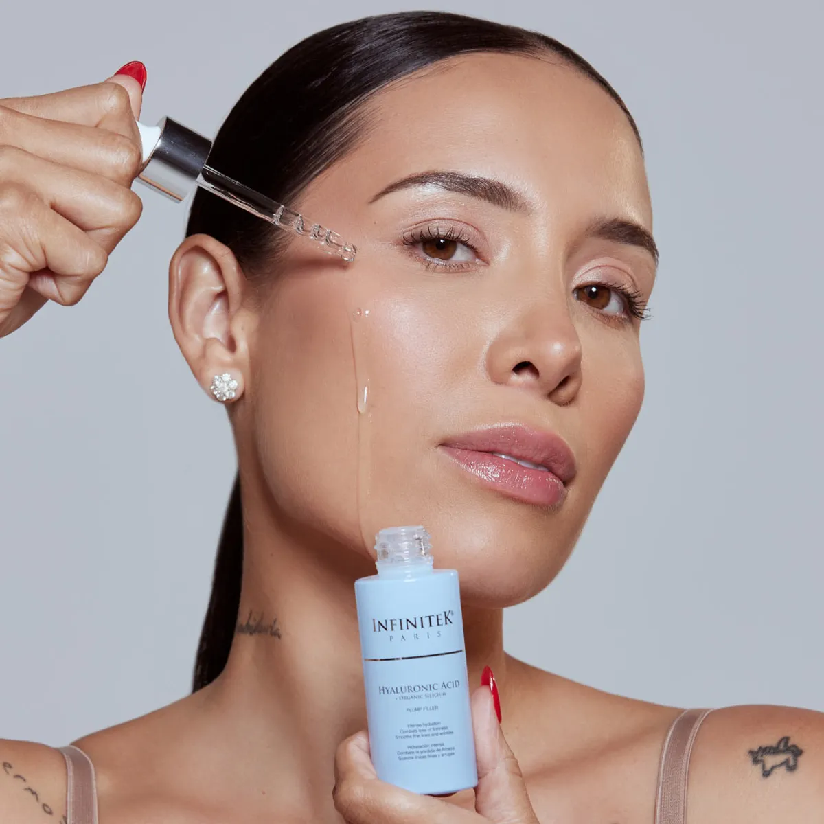 INFINITEK PARIS - Sérum Ácido Hialurónico + Vitamina B5 Hidratación Profunda 30 mL