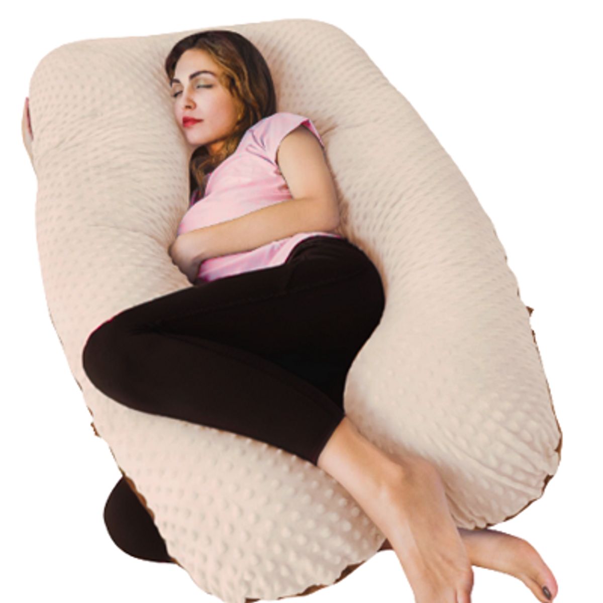 IKSA - Cojin Almohada Para Embarazadas y más diseño ergónomico