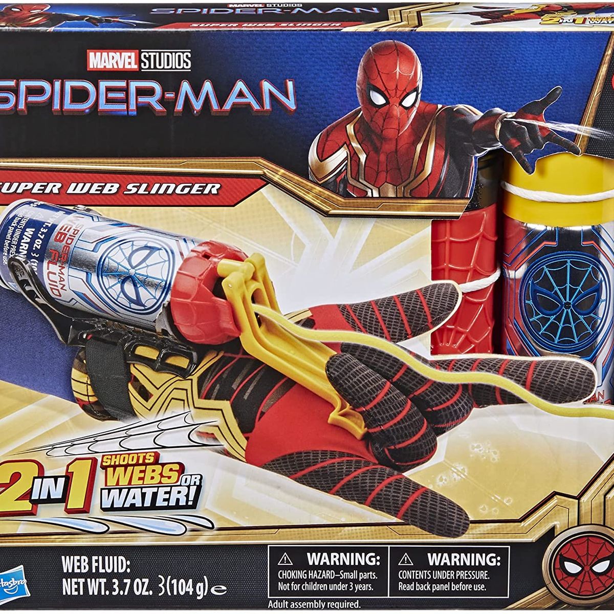 GENERICO - Marvel Guante Spider-man Hombre Araña Tela De Araña