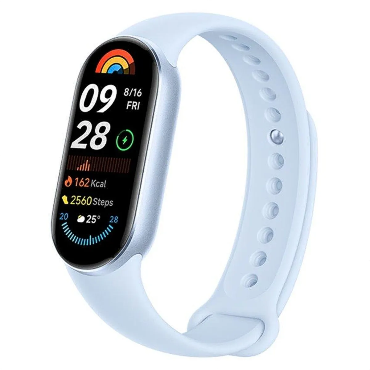 XIAOMI - Xiaomi Smart Band 9 Pulsera Inteligente Smartwatch Bt Blue.