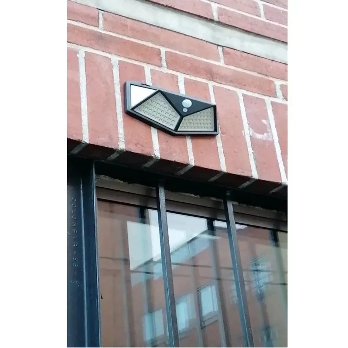 GENERICO - Lámpara Solar de 100 LED para Exteriores con Sensor de Movimiento