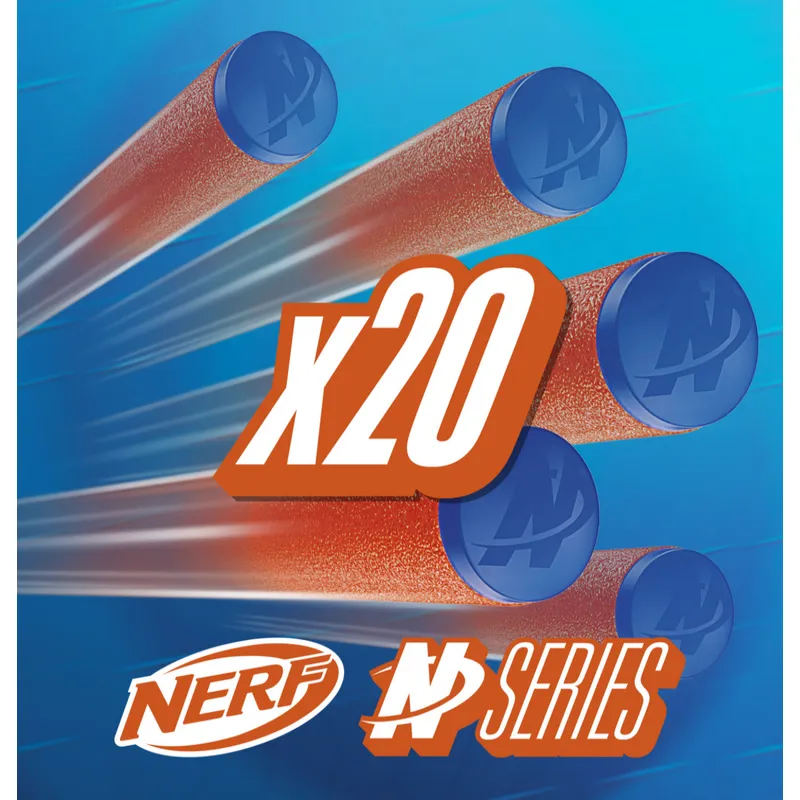 HASBRO - Dardos Nerf N Series 20 Unidades