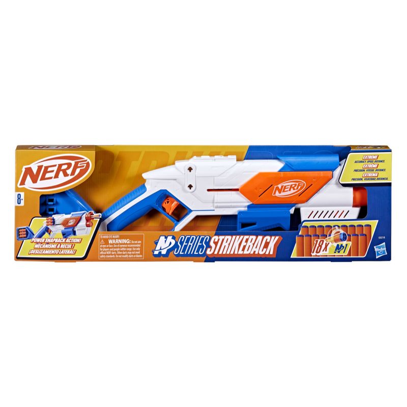 HASBRO - Lanzador Nerf N Series Strikeback