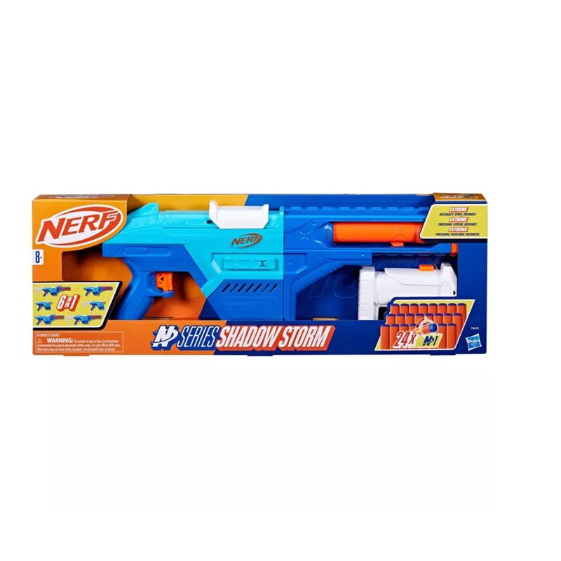 HASBRO - Lanzador Nerf N Series Shadow Storm