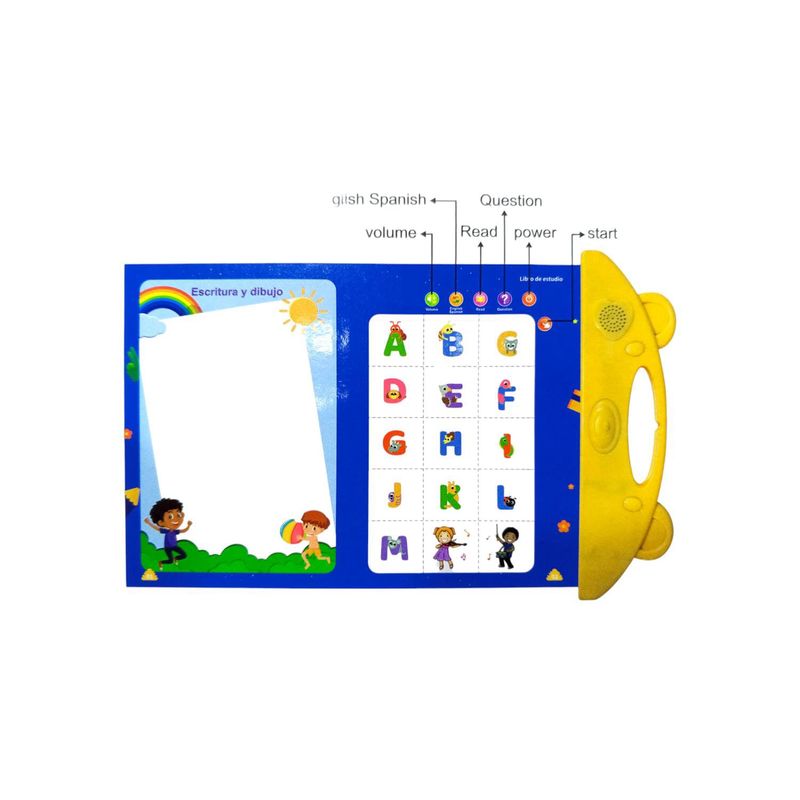 GENERICO - Libro Interactivo de Aprendizaje con Luces y Sonido
