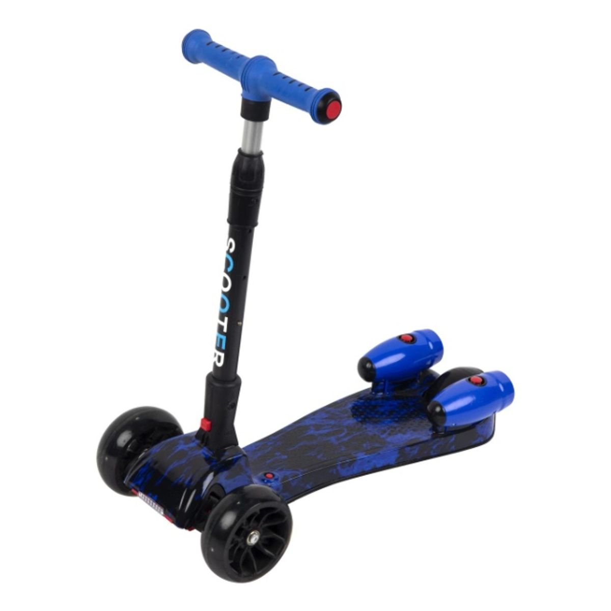 GENERICO - Patineta Humo Luces Led Parlante Bluetooth Monopatín Niños