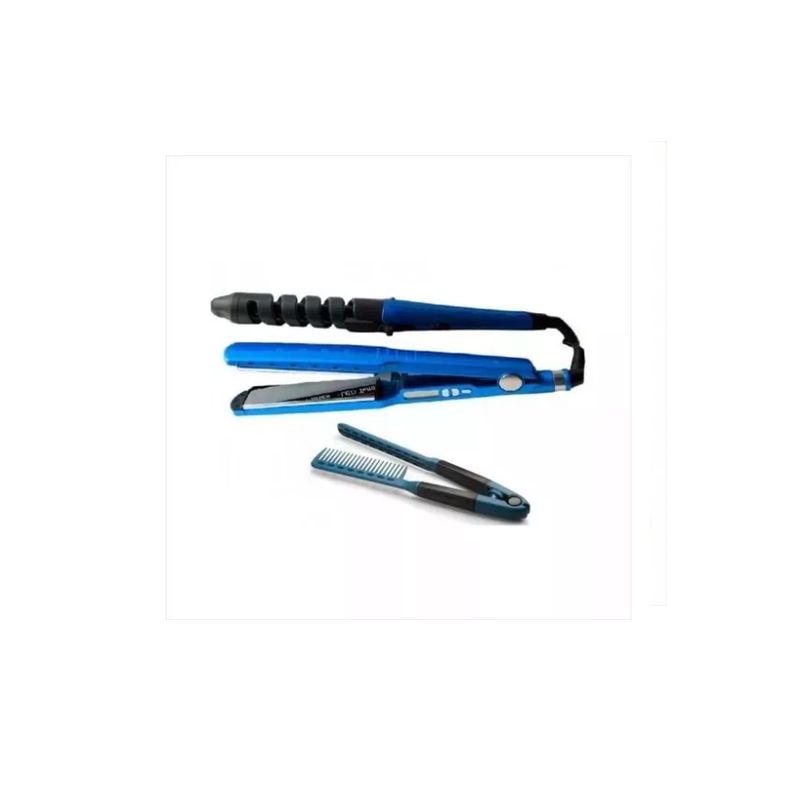 GENERICO - COMBO 3 EN 1 AZUL PLANCHAS