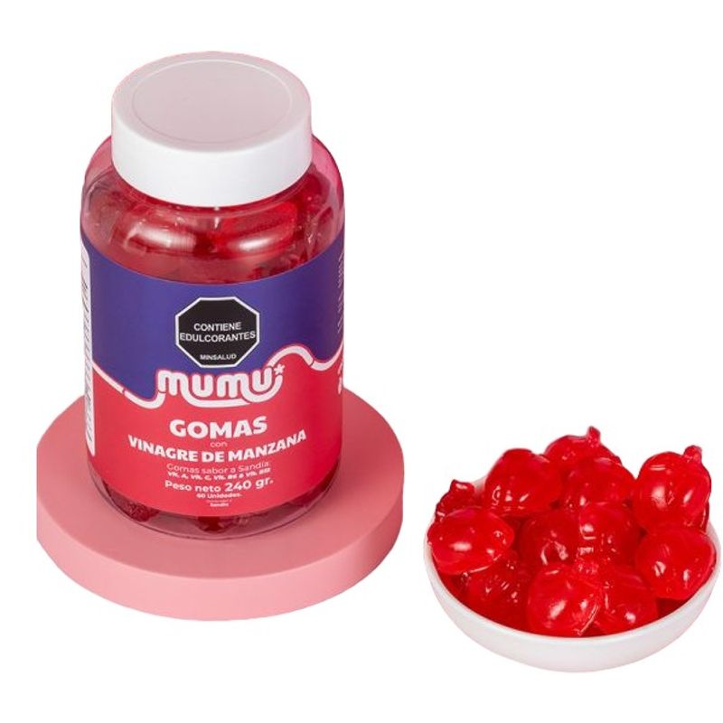 GENERICO - Gomas Mumu Vinagre De Manzana mumu