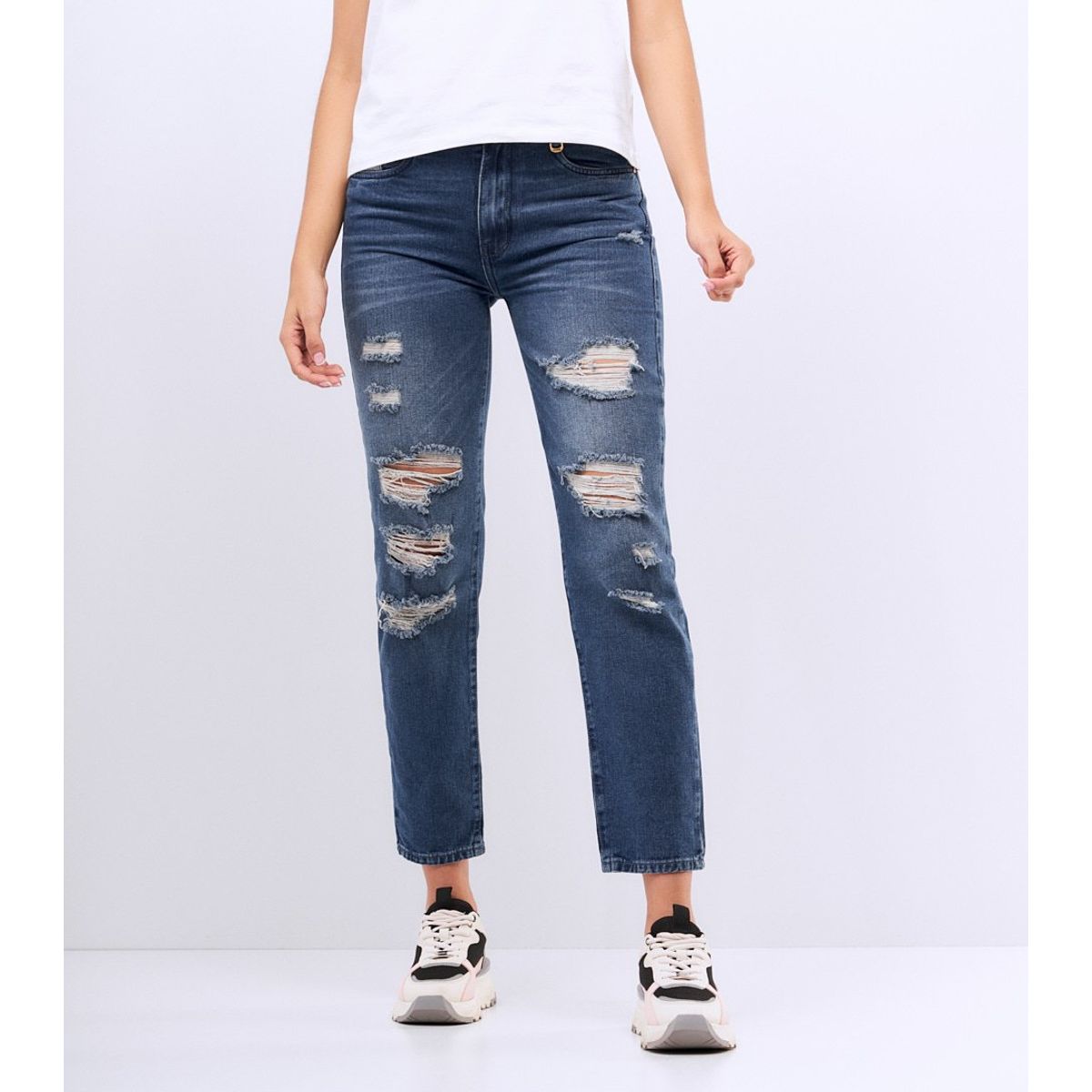 DEREK - Jean para mujer straight derek.