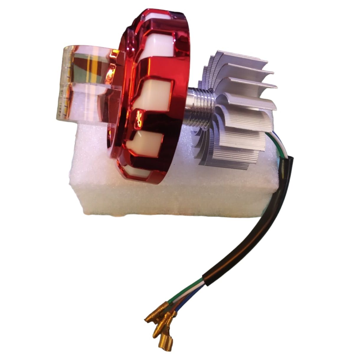 LEDMAX - Ojo de diablo Proyector Lupa Led Para Farola Moto Carro NKD