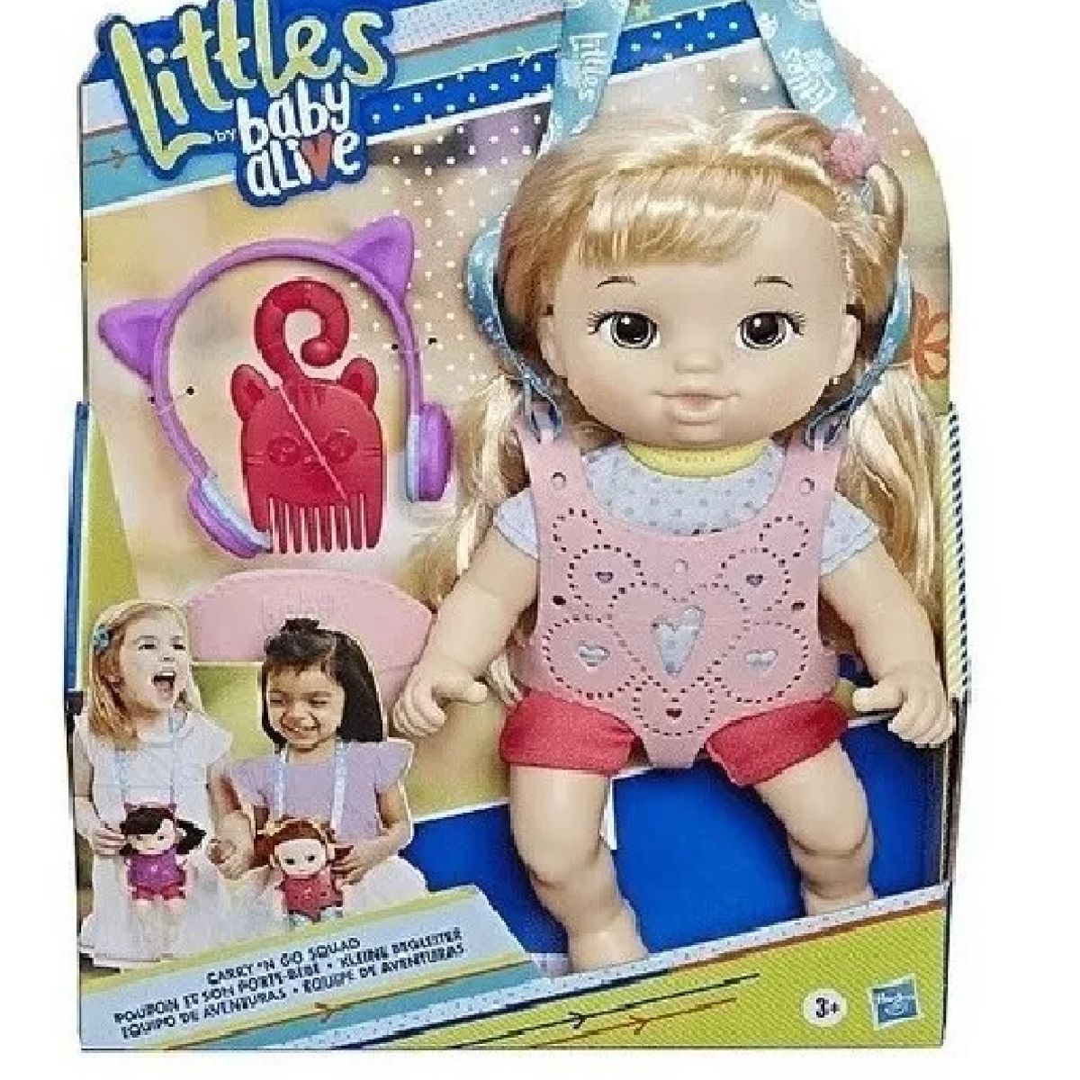 BABY ALIVE - Littles By Baby Alive Carry N Go Squad Aventura