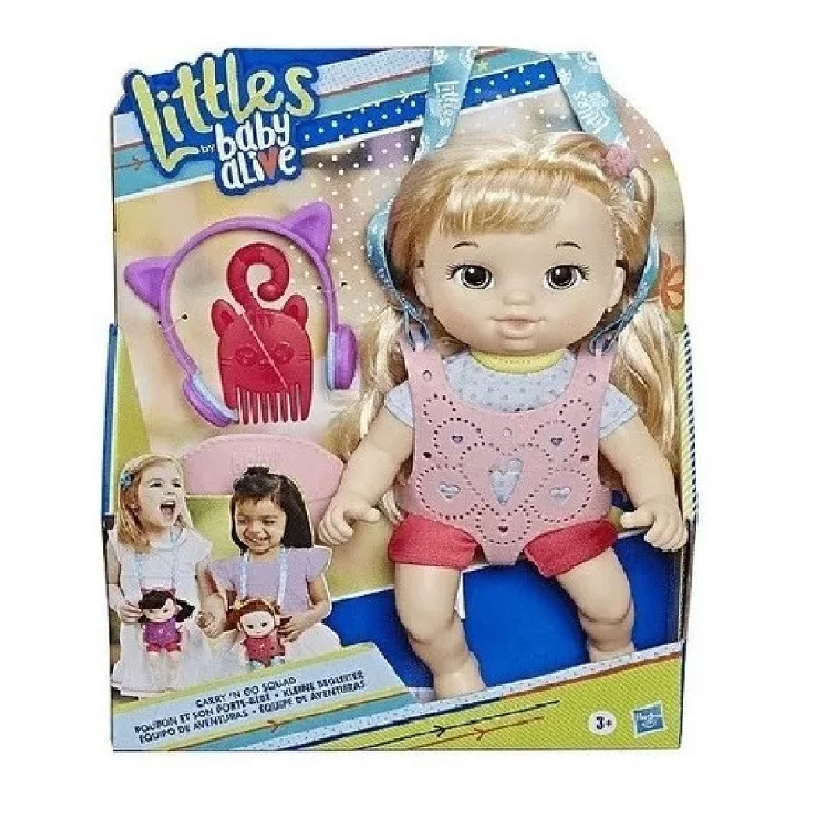 BABY ALIVE - Littles By Baby Alive Carry N Go Squad Aventura