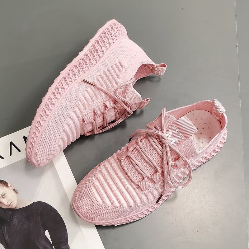 GENERICO - Tenis rosados para mujer-suaves-livianos-antideslizantes-transpirables