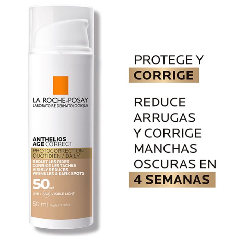 LA ROCHE POSAY - Protector Solar Color Antiedad La Roche Posay 50ml