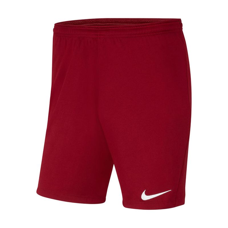 NIKE - Pantaloneta Deportiva Hombre Nike Dry-Fit Park 3 Short - Vino